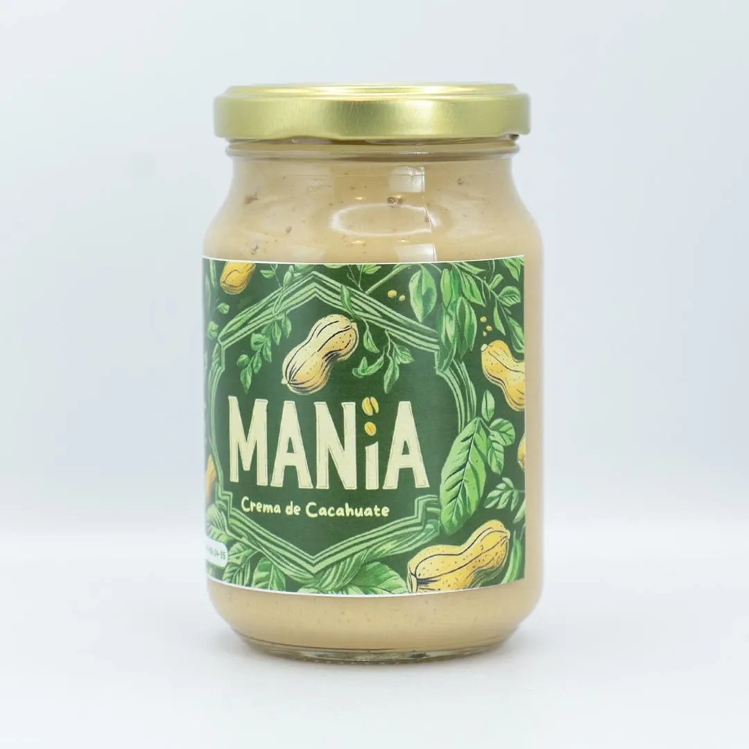 Crema cacahuate 220g Manía