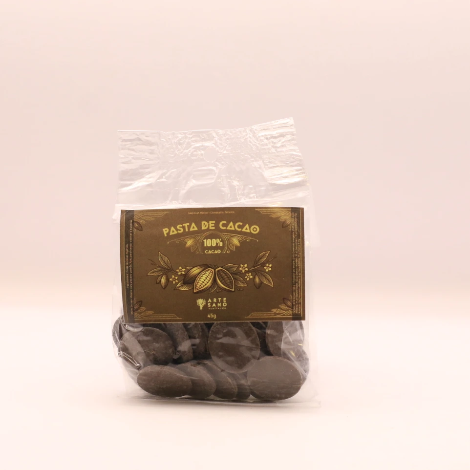 Gotas chocolate amargo orgánico 45g